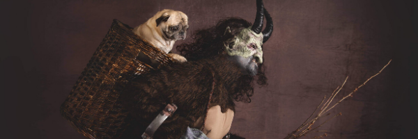 Krampus With Pug